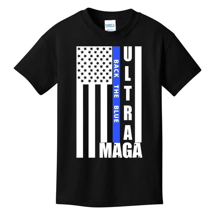 Patriotic Support Graphics Kids T-Shirt