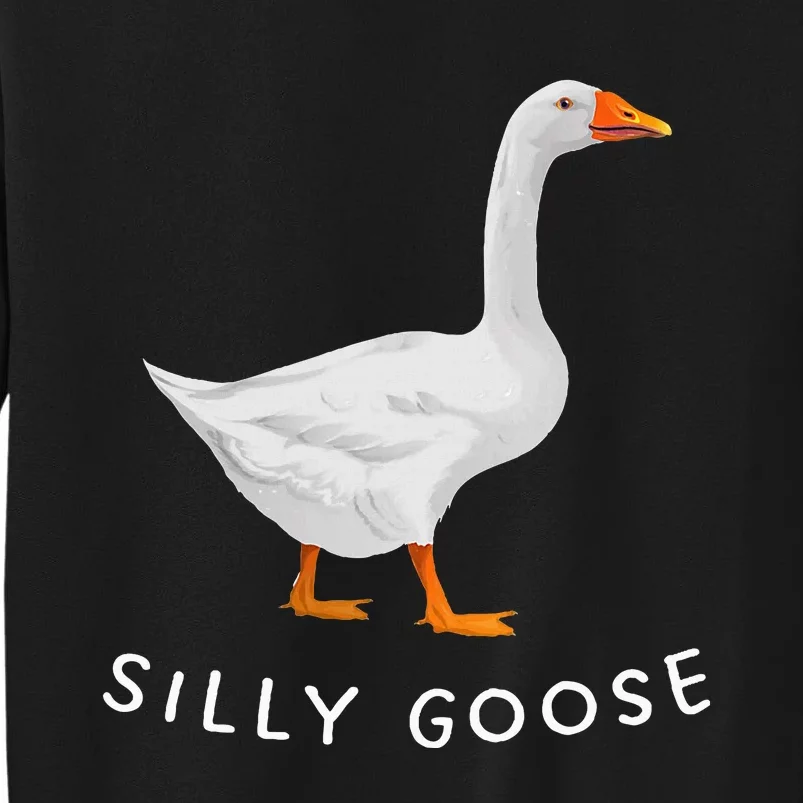 Playful Silly Goose Design Quirky And Fun Sweatshirt