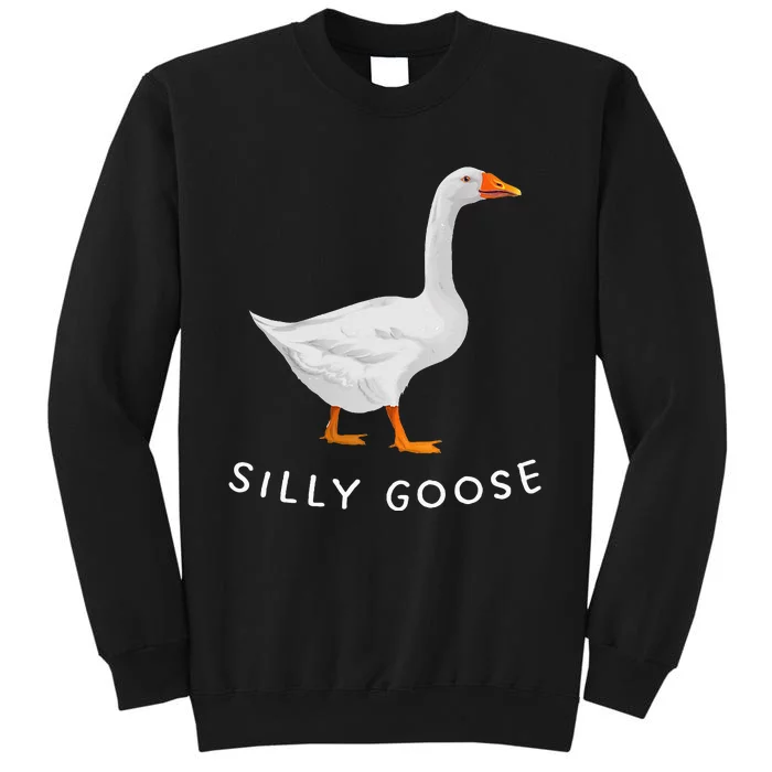 Playful Silly Goose Design Quirky And Fun Sweatshirt