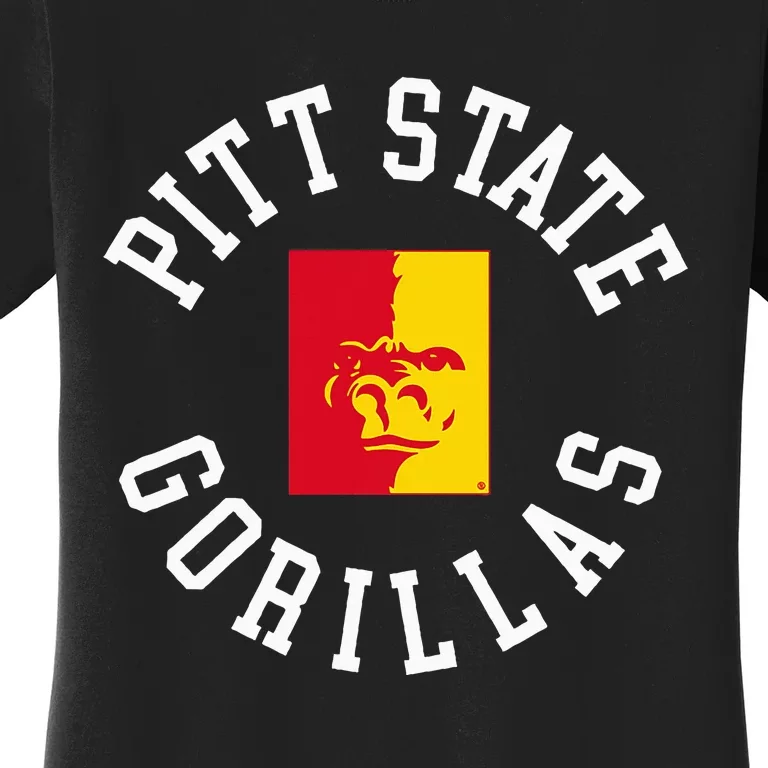 Pitt State Gorillas Classic Collegiate Circle Women's T-Shirt