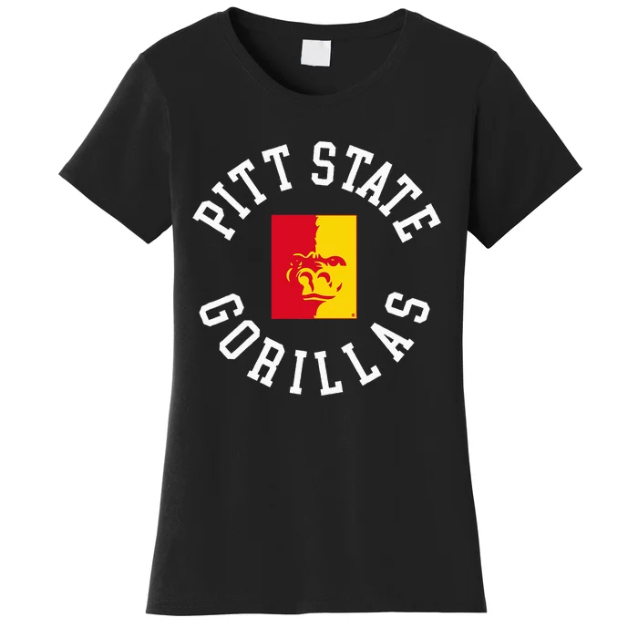 Pitt State Gorillas Classic Collegiate Circle Women's T-Shirt