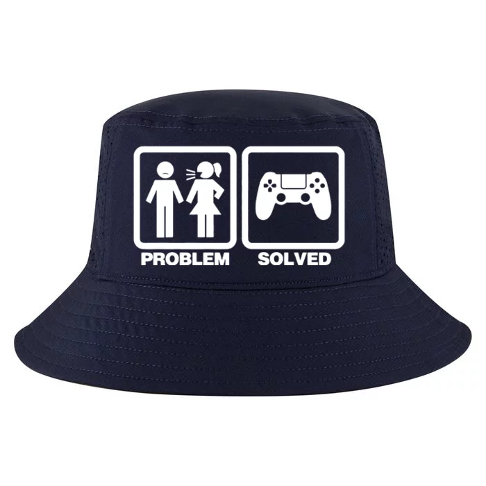 Problem Solved Gaming Gamer Cool Comfort Performance Bucket Hat