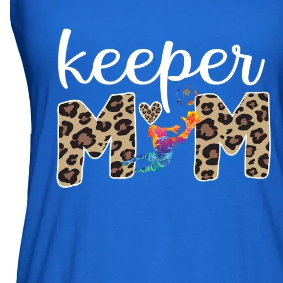 Proud Soccer Goalkeeper Mom Of A Soccer Goalie Mama Gift Ladies Essential Flowy Tank