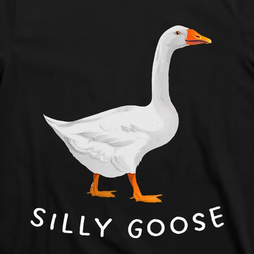 Playful Silly Goose Design Quirky And Fun T-Shirt