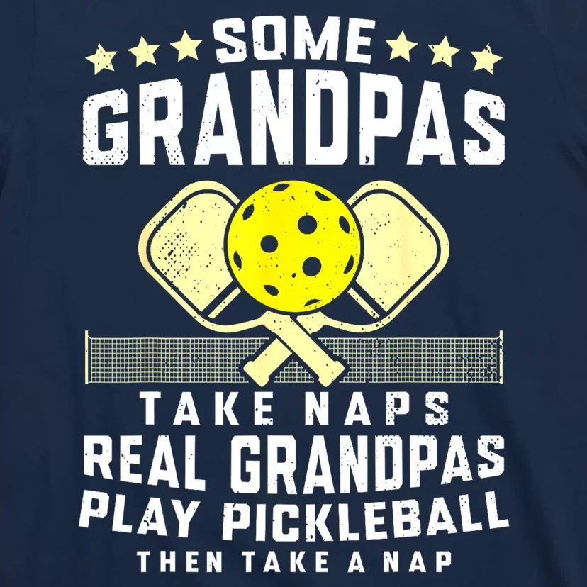 Pickleball Sport Grandpa Funny Pickleball Player Gift T-Shirt