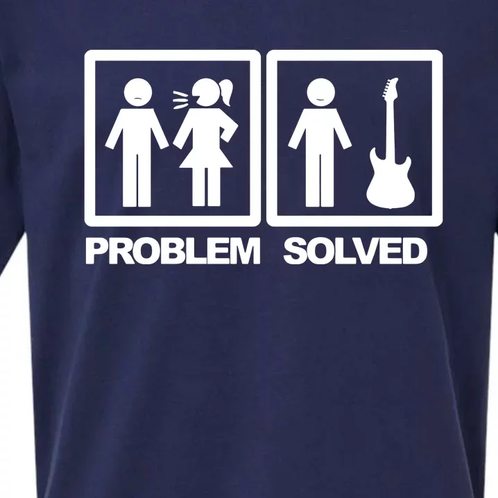 Problem Solved Guitar Sueded Cloud Jersey T-Shirt