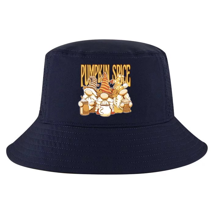 Pumpkin Spice Gnomes Autumn Lover Cool Comfort Performance Bucket Hat