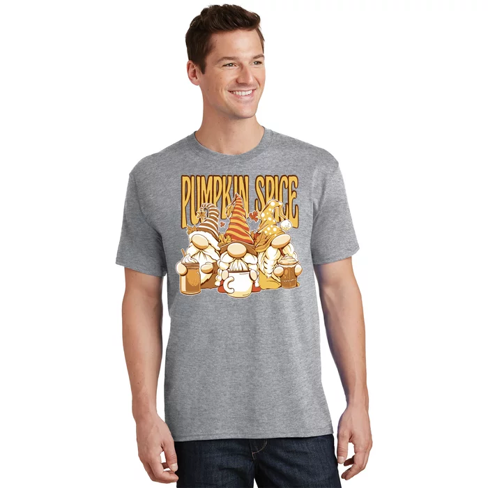 Pumpkin Spice Gnomes Autumn Lover T-Shirt