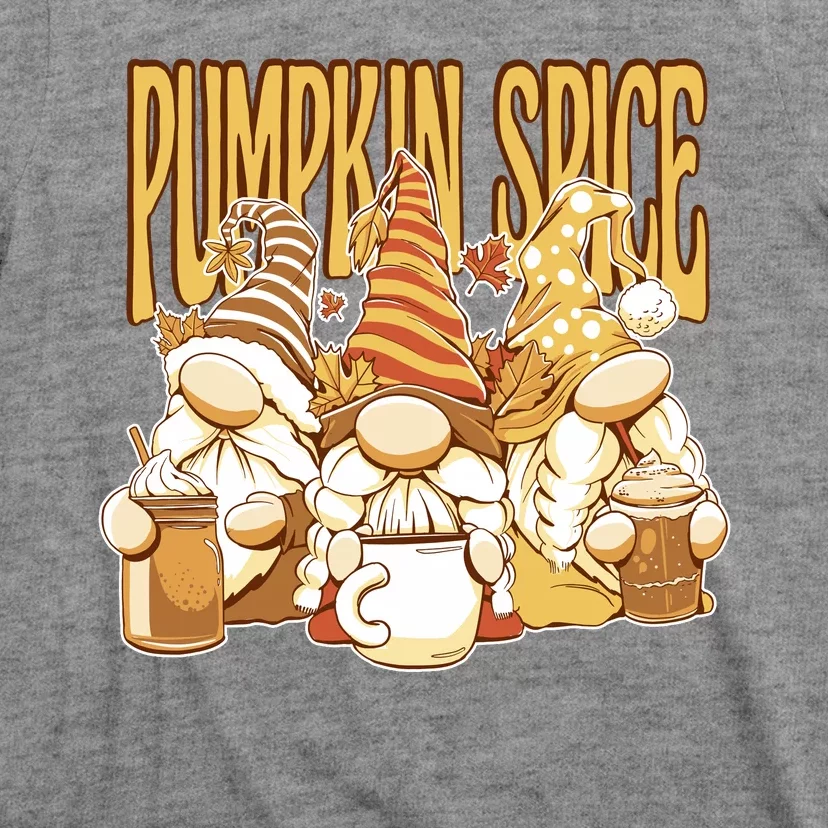 Pumpkin Spice Gnomes Autumn Lover T-Shirt