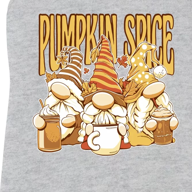 Pumpkin Spice Gnomes Autumn Lover Women's Racerback Tank