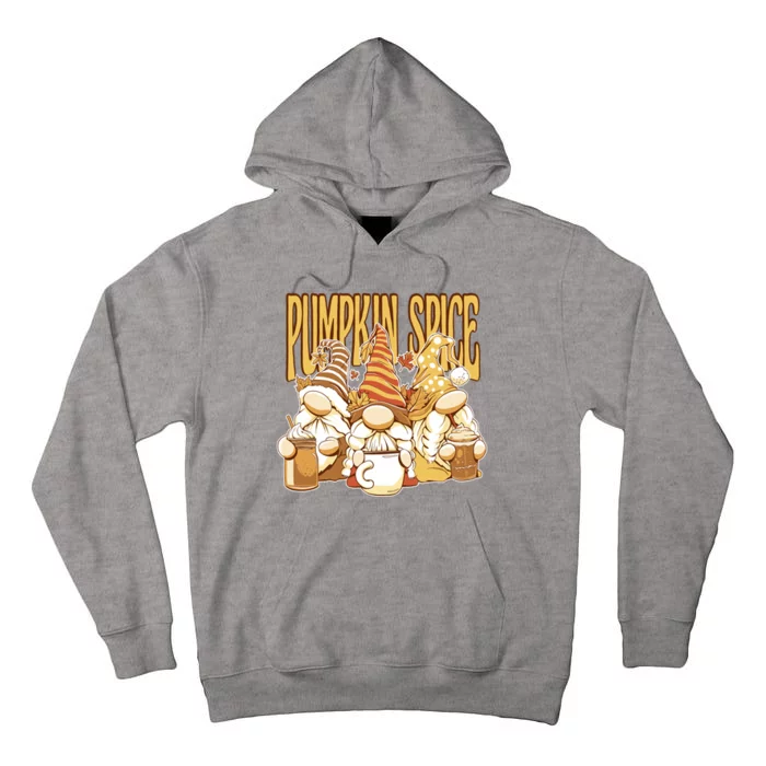 Pumpkin Spice Gnomes Autumn Lover Tall Hoodie