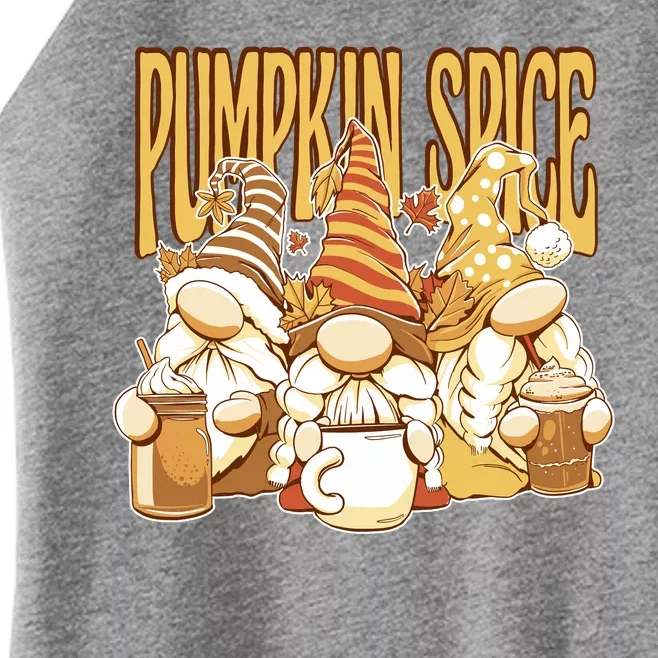 Pumpkin Spice Gnomes Autumn Lover Women’s Perfect Tri Rocker Tank