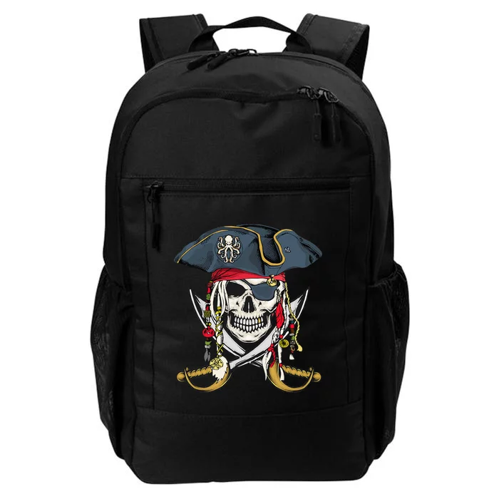 Pirate Skull Halloween Little Daily Commute Backpack