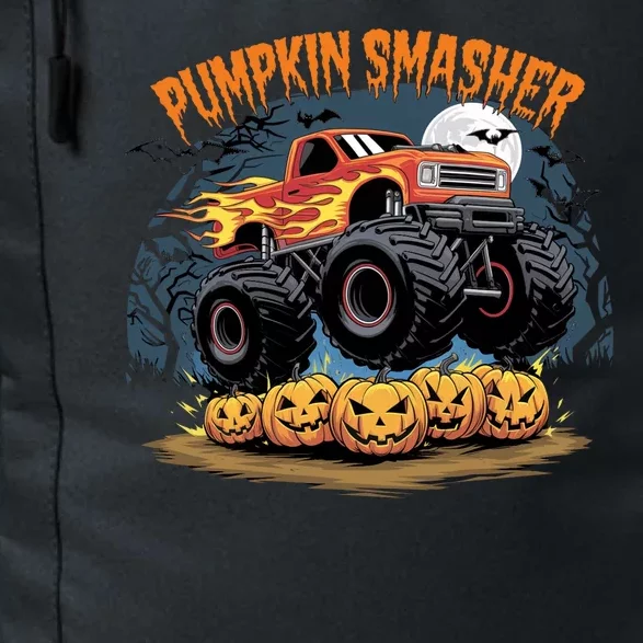 Pumpkin Smasher Halloween Monster Truck Lover Daily Commute Backpack