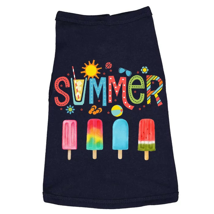 Popsicle Summer Hello Summer Doggie Tank