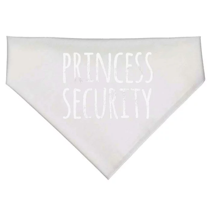 Princess Security Halloween Costume Dad Matching Easy USA-Made Doggie Bandana