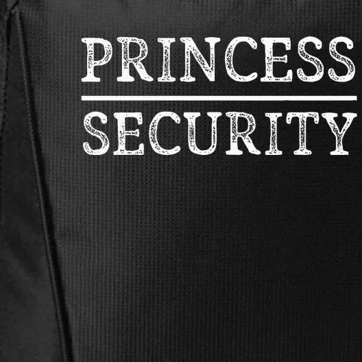 Princess Security Halloween Costume Dad Men Matching Easy City Backpack