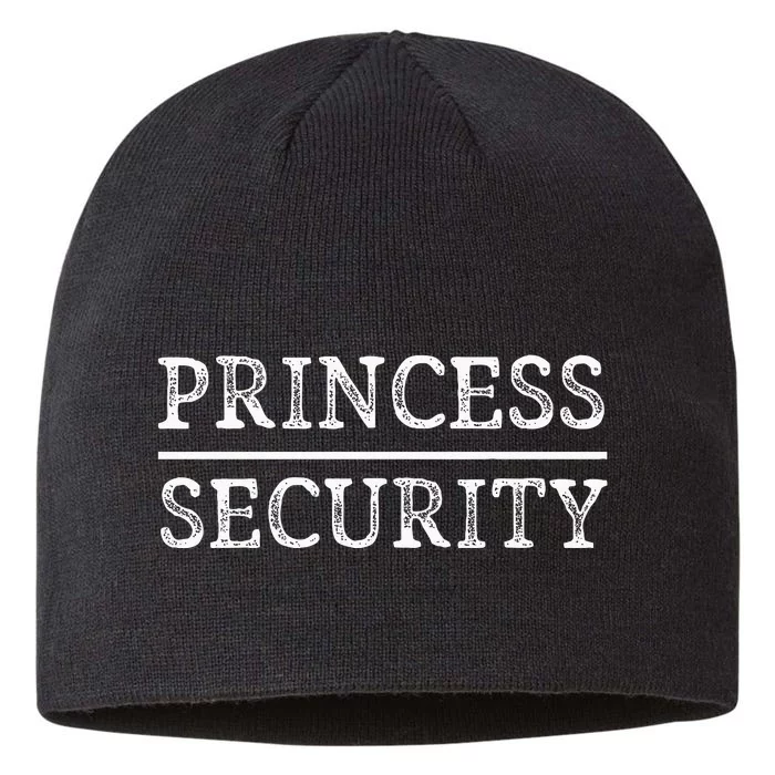 Princess Security Halloween Costume Dad Men Matching Easy 8 1/2in Sustainable Knit Beanie