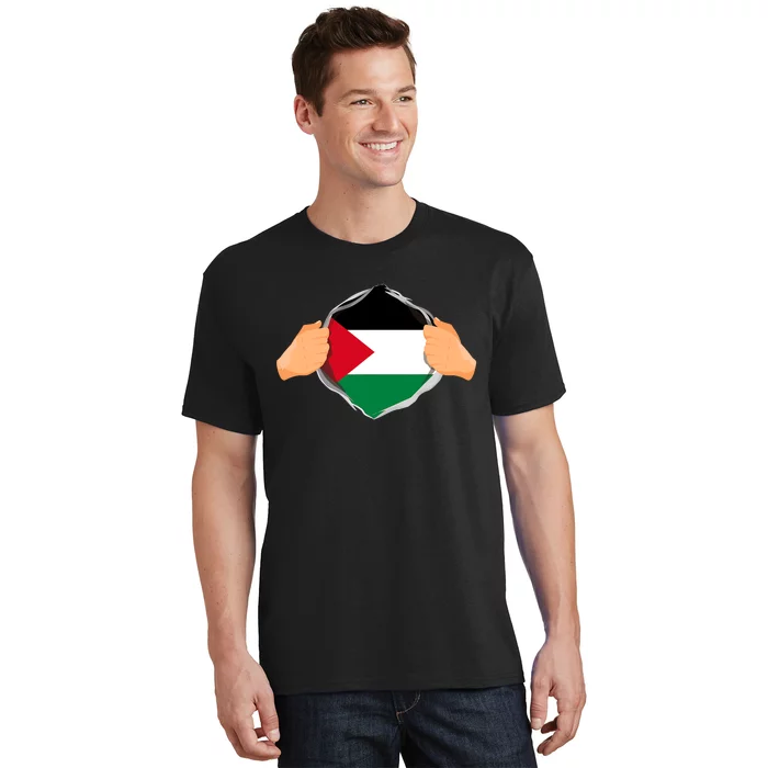 Palestine Super Hero Palestinian Heritage T-Shirt