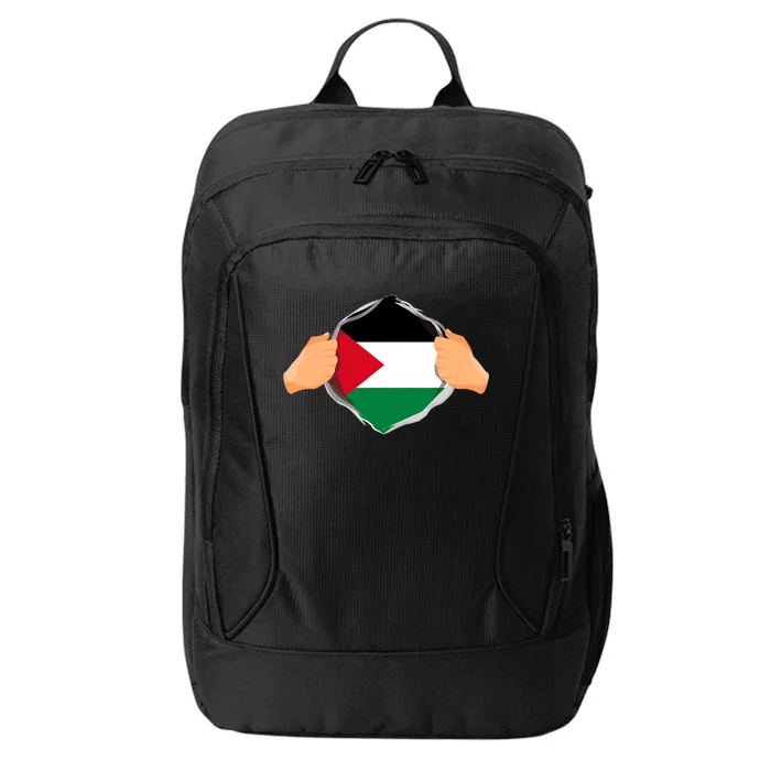 Palestine Super Hero Palestinian Heritage City Backpack