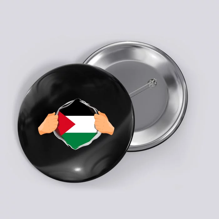 Palestine Super Hero Palestinian Heritage Button