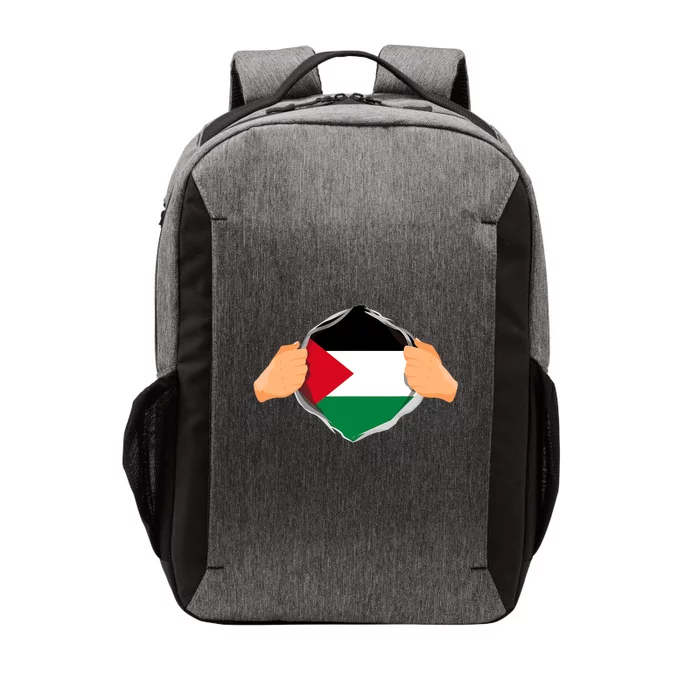 Palestine Super Hero Palestinian Heritage Vector Backpack