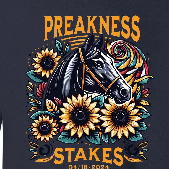 Preakness Stakes Horse Racing Toddler Sweatshirt