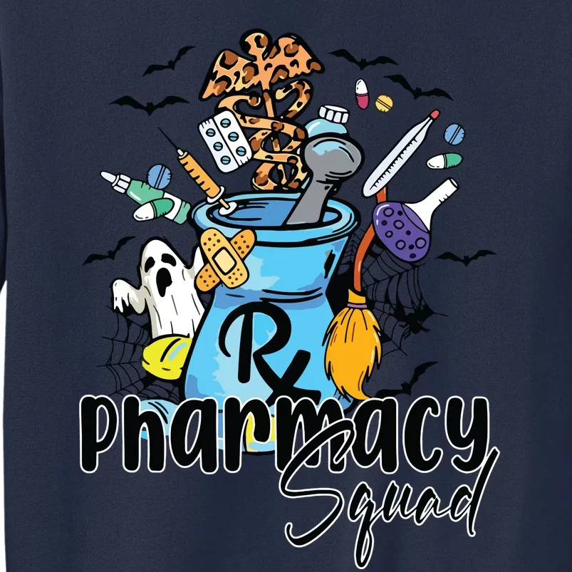 Pharmacy Squad Halloween Pills Of Spooky Pharmacist Witch Sweatshirt