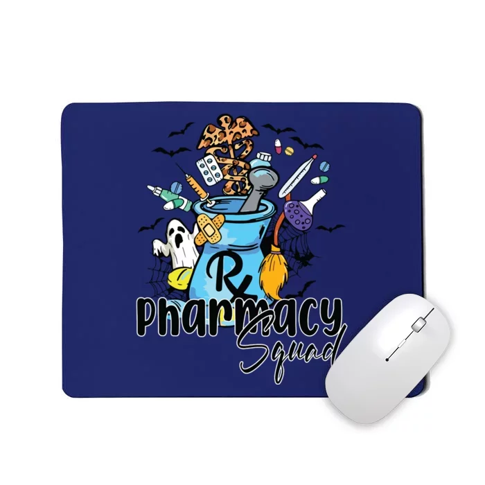 Pharmacy Squad Halloween Pills Of Spooky Pharmacist Witch Mousepad