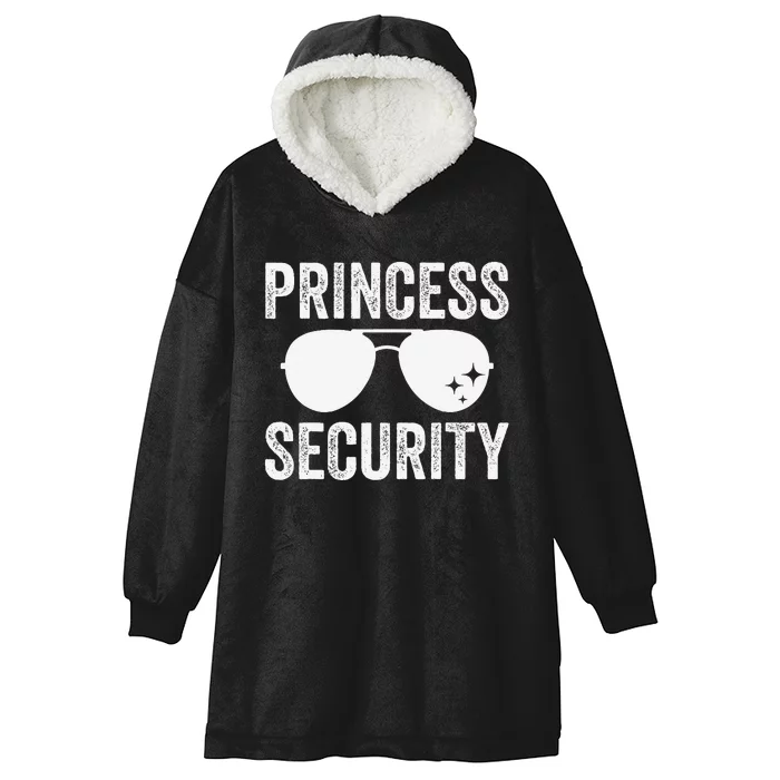 Princess Security Halloween Costume Dad Mom Boy Gift Hooded Wearable Blanket