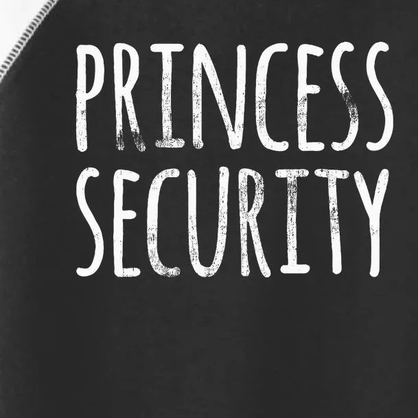 Princess Security Halloween Costume Dad Matching Easy Toddler Fine Jersey T-Shirt