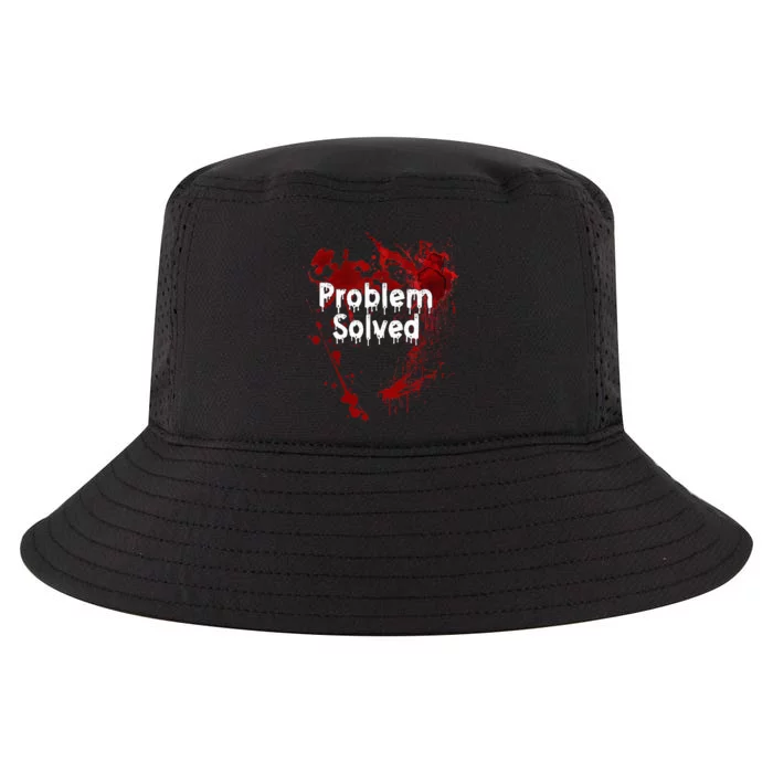 Problem Solved Halloween Cool Comfort Performance Bucket Hat