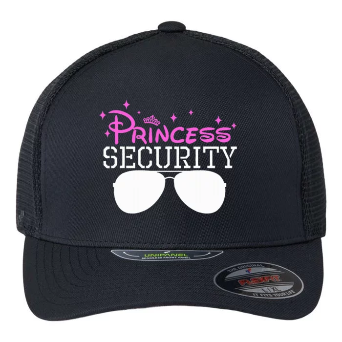 Princess Security Halloween Costume Dad Mom Boy Brother Flexfit Unipanel Trucker Cap