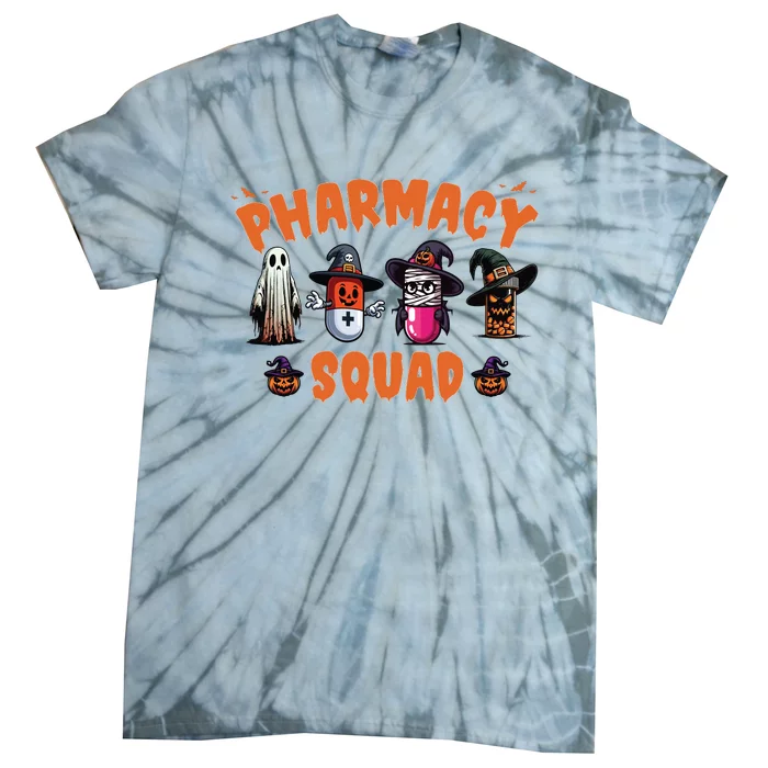 Pharmacy Squad Halloween Tie-Dye T-Shirt