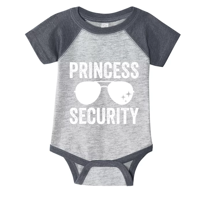 Princess Security Halloween Costume Dad Mom Boy Infant Baby Jersey Bodysuit