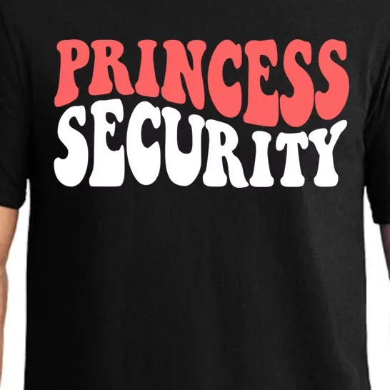 Princess Security Halloween Costume Dad Matching Easy Gift Pajama Set