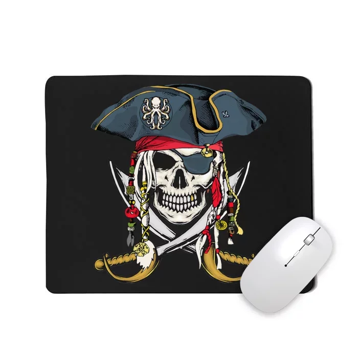 Pirate Skull Halloween Little Kids Ns Mousepad