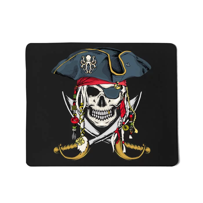 Pirate Skull Halloween Little Kids Ns Mousepad