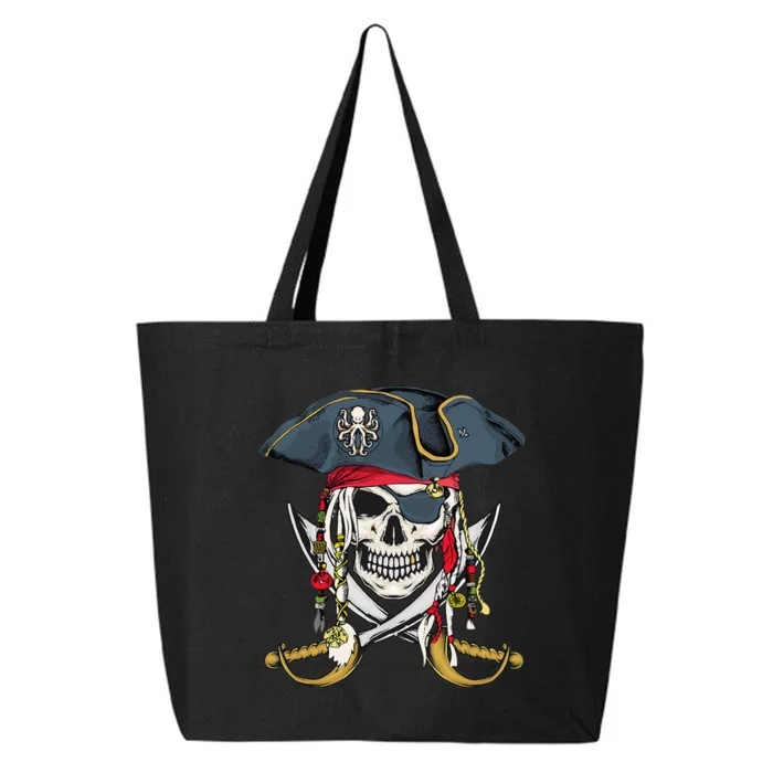 Pirate Skull Halloween Little Kids Ns 25L Jumbo Tote