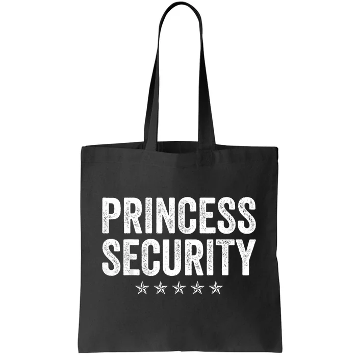 Princess Security Halloween Costume Tote Bag