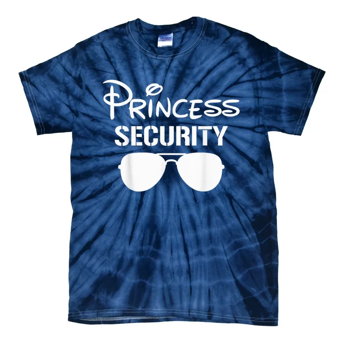 Princess Security Halloween Costume Dad  Matching Easy Tie-Dye T-Shirt