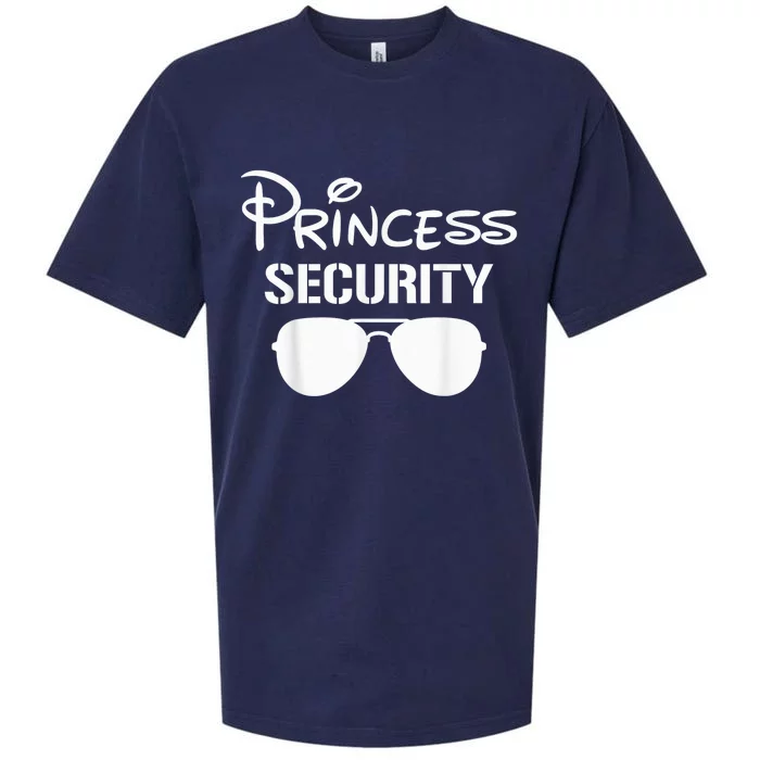 Princess Security Halloween Costume Dad  Matching Easy Sueded Cloud Jersey T-Shirt