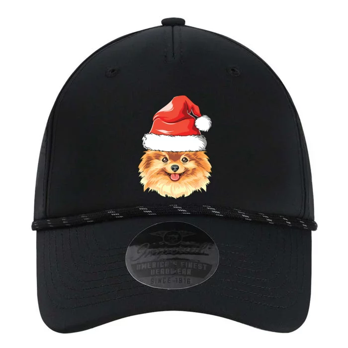 Pomeranian Santa Hat Christmas Pomeranian Performance The Dyno Cap