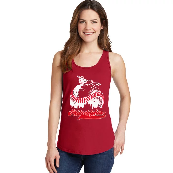 Philadelphia souvenir I am Proud of Philadelphia Ladies Essential Tank