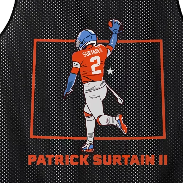 Patrick Surtain Ii State Star Mesh Reversible Basketball Jersey Tank