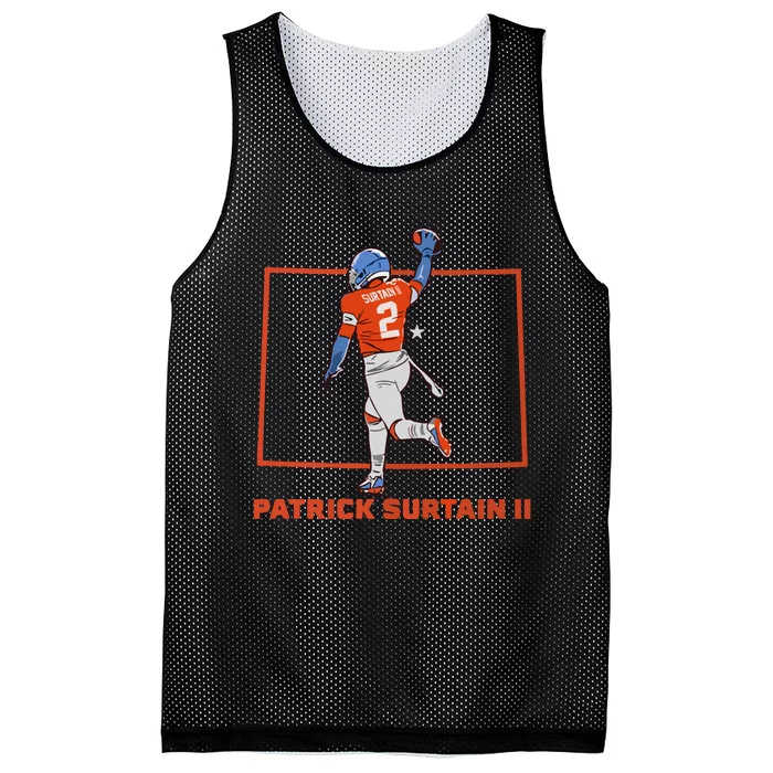 Patrick Surtain Ii State Star Mesh Reversible Basketball Jersey Tank