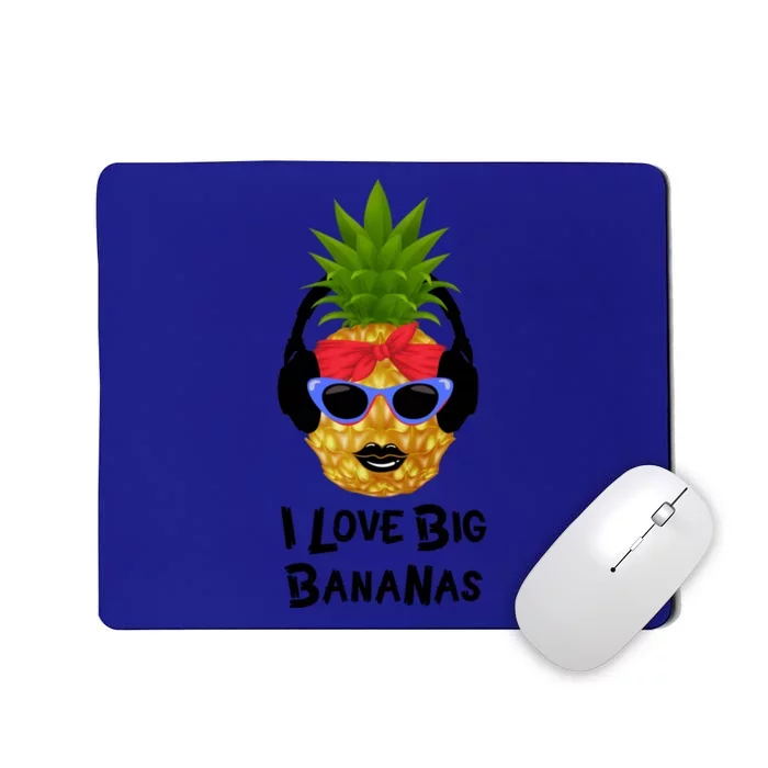 Pineapple Sunglasses I Like Bananas Adult S Summer Gift Mousepad