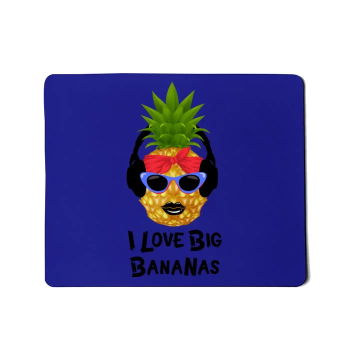 Pineapple Sunglasses I Like Bananas Adult S Summer Gift Mousepad