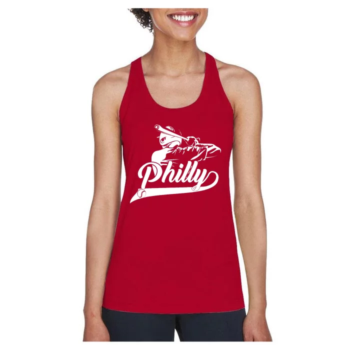 Philadelphia Skylines I Am Proud Of Philadelphia Women's Racerback Tank