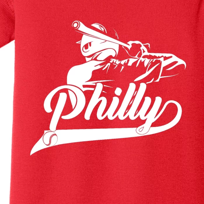 Philadelphia Skylines I Am Proud Of Philadelphia Baby Bodysuit